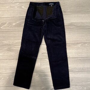 Polo by Ralph Lauren Boy's Dark Blue Corduroy Trousers